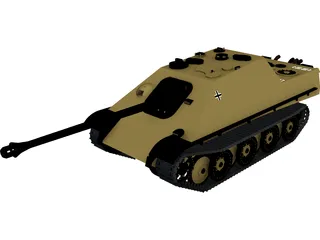 Jagdpanzer V 3D Model