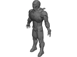 Iron Man MK VI 3D Model