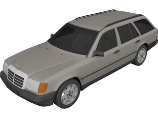 Mercedes-Benz E-Class Kombi 3D Model