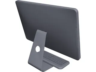 Apple iMac CAD 3D Model