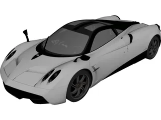 Pagani Huayra (2012) 3D Model