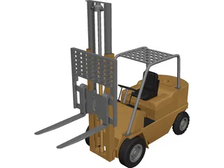 Forklift 3D Model