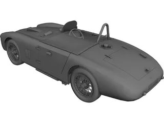 Aston Martin DB3 3D Model