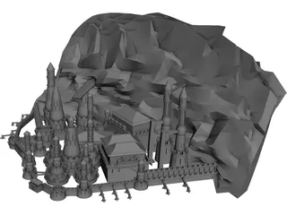 Castle 3D Model