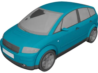 Audi A2 3D Model