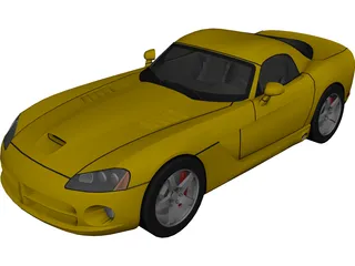 Dodge Viper 3D Model