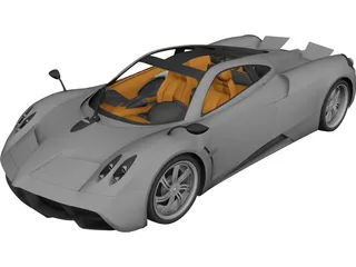 Pagani Huayra 3D Model