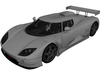 Coenigsegg CCG Race 3D Model