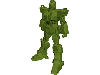 Gundam RGM-79(G) 3D Model