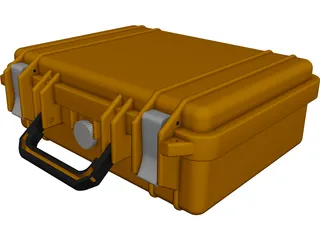 Pelican Case Vanecia CAD 3D Model