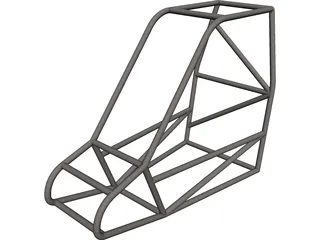 Baja Frame 3D Model