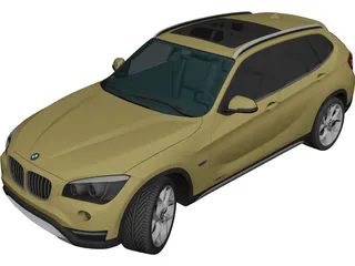 BMW X1 (2013) 3D Model