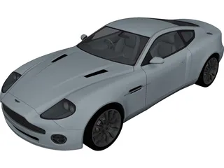 Aston Martin Vanquish 3D Model