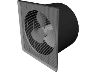 Fan 3D Model