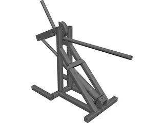Pipe Bender CAD 3D Model