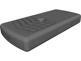 Blackberry Pearl 3D Model