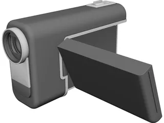 Compact Camcorder 3D Model