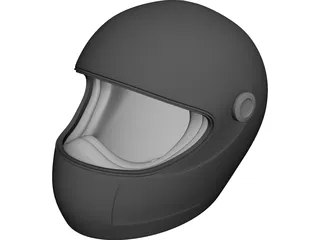 Motorcycle Helmet 3D Model