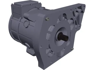 EV Motor 3D Model