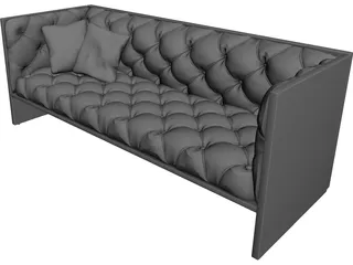 Sofa 3 Seater 3D Model