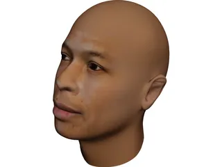 Dr Dre Head 3D Model