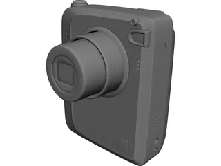 Fujifilm Finepix F610 Digital Camera 3D Model