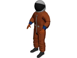 Astronaut 3D Model