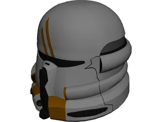 Airborne 212 Helmet 3D Model 3D Preview