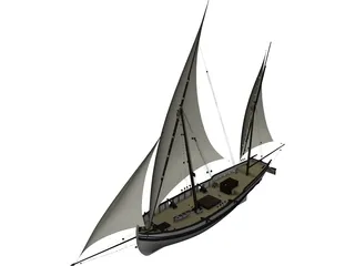 Gukkit Vessel 3D Model