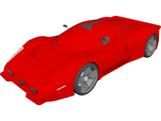 Ferrari P4/5 Pininfarina 3D Model