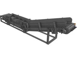 Chain Conveyor 3D Model