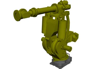 Fanuc M900IA600 Robot Arm CAD 3D Model