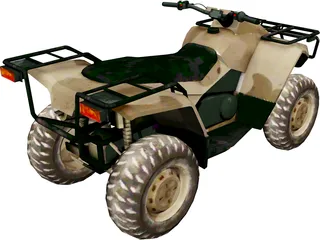 Quad 3D Model