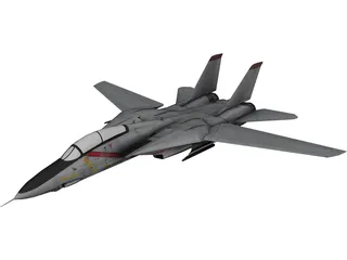 F-14A Tomcat 3D Model