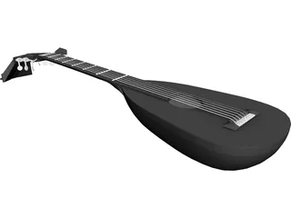 Mandoline 3D Model