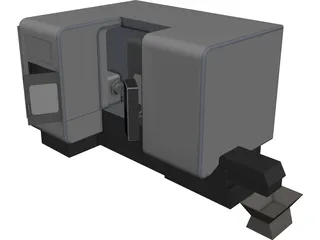 Mazak Integrex i200 CAD 3D Model