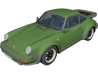 Porsche 911 (1982) 3D Model