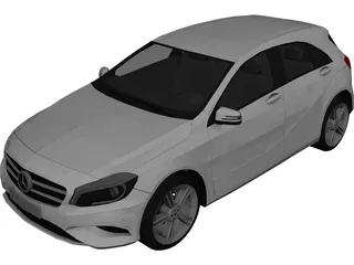 Mercedes-Benz A250 (2012) 3D Model