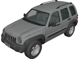 Jeep Liberty (2010) 3D Model