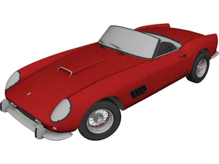 Ferrari 250 (1960) 3D Model