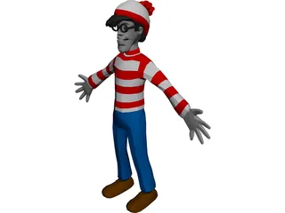 Waldo 3D Model