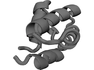 ACP Protein 3D Model 3D Preview