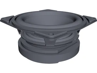 Speaker CAD 3D Model