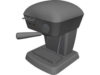 Coffee Machine CAD 3D Model
