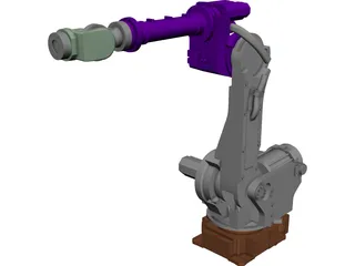 Fanuc 430 Robot CAD 3D Model