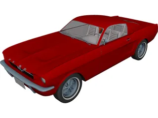 Ford Mustang (1967) 3D Model