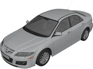 Mazda 6 MPS (2006) 3D Model