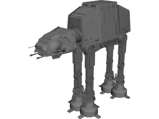 Star Wars Imperial ATAT 3D Model