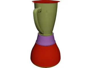 Blender CAD 3D Model