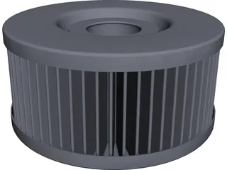 Air Filter 3D Model